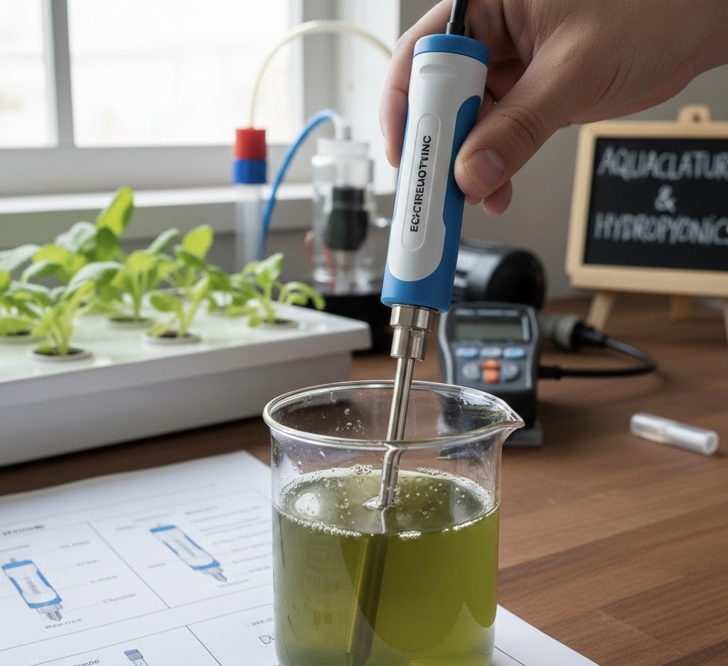 How to Choose an EC Probe for Aquaculture & Hydroponics: A Practical Guide