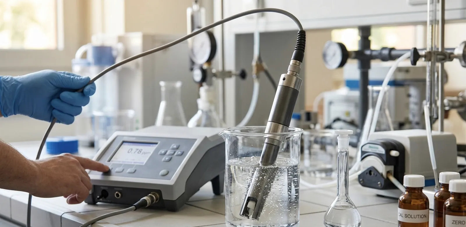 O3-100 Dissolved Ozone Sensor: Setup & Calibration Guide
