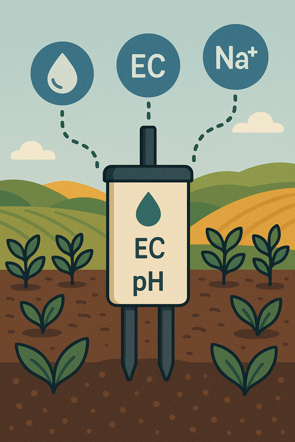 Soil Sensors Explained: Moisture, EC, pH, and Salinity Monitoring for Precision Agriculture