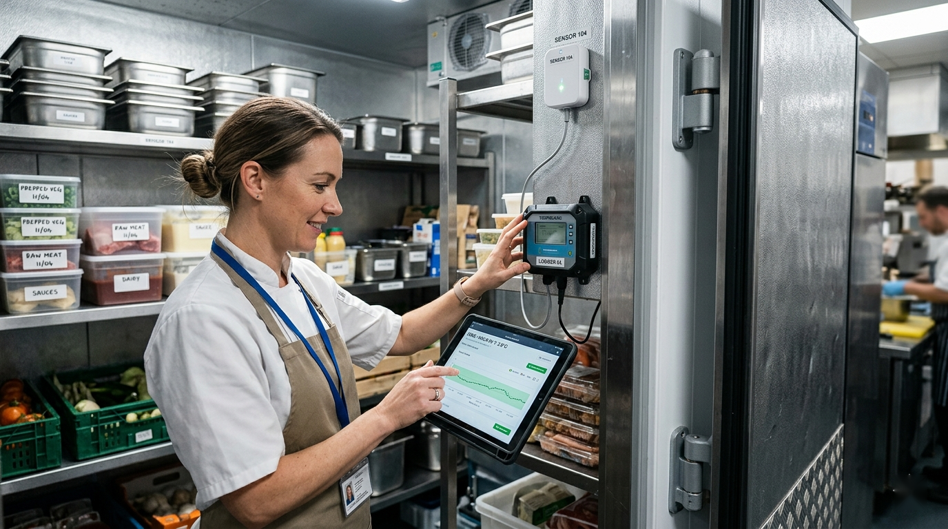 Automated Temperature Logging for Food Safety Compliance